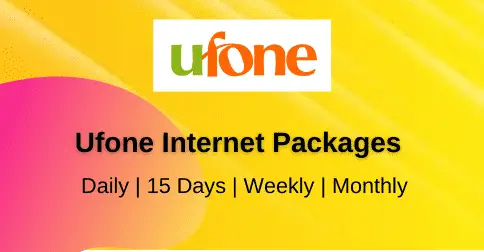 New Ufone Internet Packages 2023 - Daily | 15 Days | Weekly | Monthly