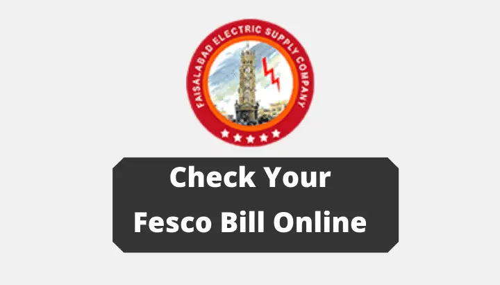FESCO Bill Online 2023 – Download & Print