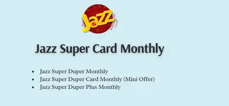 Jazz Super Card Monthly 2023 – All Packages & Codes