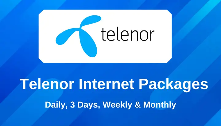 New Telenor Internet Packages 2023 – Daily, 3 Days, Weekly & Monthly