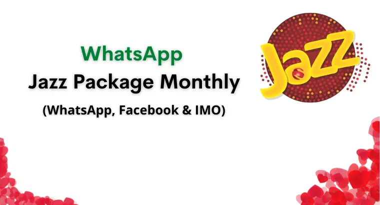 WhatsApp Jazz Package Monthly 2023- Included( IMO & FB )